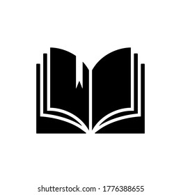 open book icon vector illustration design