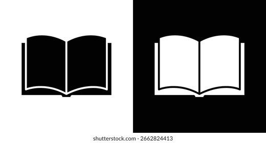 ícone de livro aberto Gráficos escalonáveis por vetor