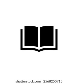 open book icon vector sign 