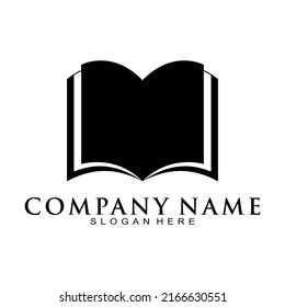 Open Book Illustration Vector Logo Stock Vector (Royalty Free ...