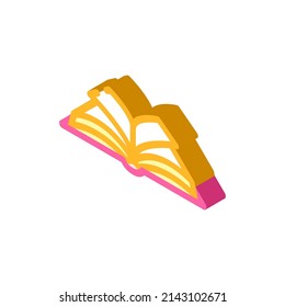 Icon-Vektorgrafik des offenen Buches. offenes Buchzeichen. einzelne Symbolillustration