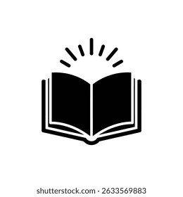 Livro Aberto e Luz Simbolizando a Percepção e a Iluminação na Aprendizagem