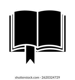open book with lightbulb, concept new knowledge, creative idea, vector illustration on white background.