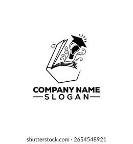 Open Book with Lightbulb Idea Icon