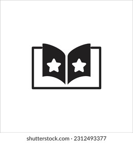 open book line new vector icon