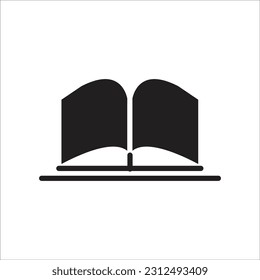 open book line new vector icon