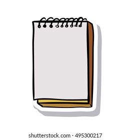 Open book and literature design