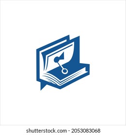 abrir el vector del logotipo del libro