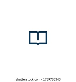 Open Book - Pictograph | Line Icon