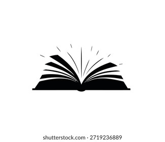 Open book with radiating light, symbolizing knowledge, learning, and inspiration. A powerful visual for education and intellectual pursuits