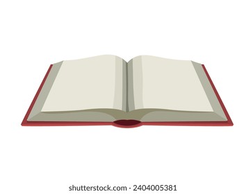 open book read illustration isolated