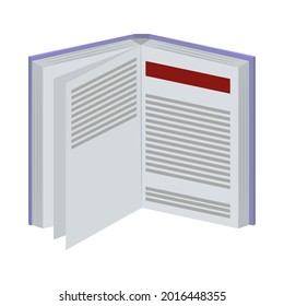 icono de lectura de libro abierto