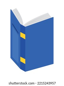 open book read isolated icon
