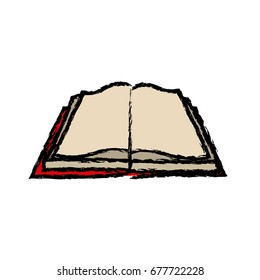 open book study page paper cover