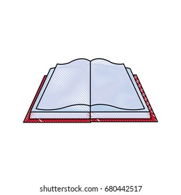 open book study page paper cover