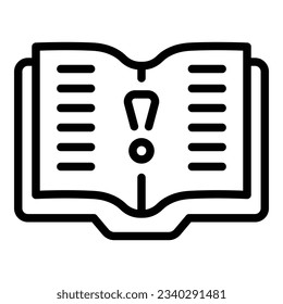 Öffnen Sie das Buch-Support-Symbol, um eine Vektorgrafik zu erstellen. Chat-Kunde. Hilfe im Zentrum
