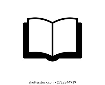 Vektordesign für Büchersymbol öffnen