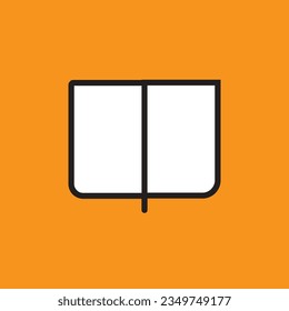 An open book, symbolizing knowledge and exploration 