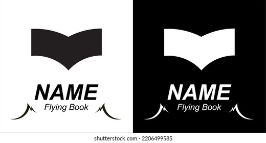 An open book that flies