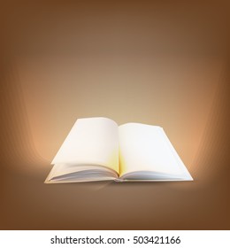 open book vector