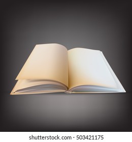 open book vector