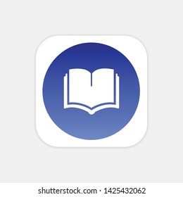 Open Book - Vector App Icon
