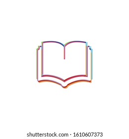 Open Book - Vector App Icon