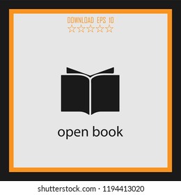 open book  vector icon