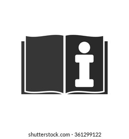 Open book -  vector icon