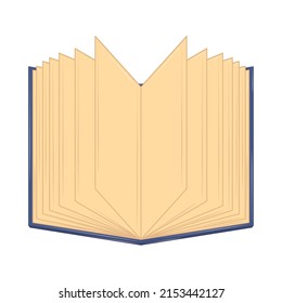 open book vector icon white background