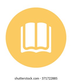 Open Book Vector Illustration