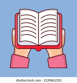 open book Vector illustration on a transparent background.Premium quality symmbols. vector line flat  icon for concept and graphic design.