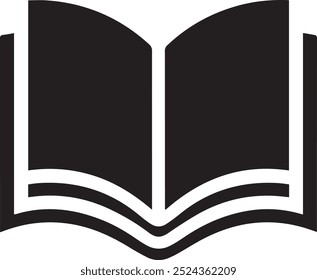 Open Book Vector image for multipurpose used