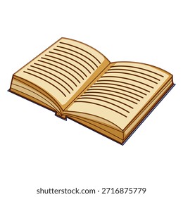Offenes Buch mit sichtbarem Text und Seiten im Alter, die Lernen, Weisheit, Wissen, Studium, Religion und Geschichte symbolisieren, für Bildung, Forschung, Literatur und spirituelle Themen