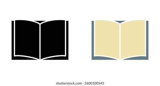 Open Book web vector icons