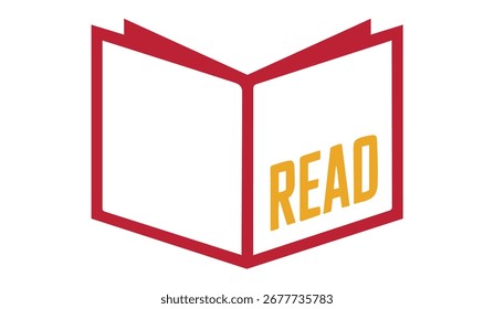 Abra el libro con la palabra LEER mostrada, 
