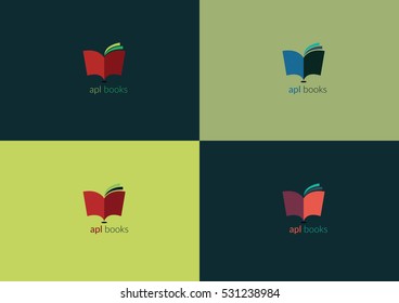 Open books with text below