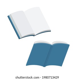 open Book.Vector illustration that is easy to edit.