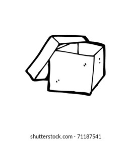 open box cartoon