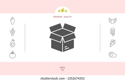 Open box icon. 