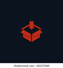 Open box icon.