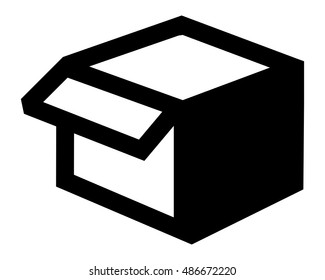 Open box icon 