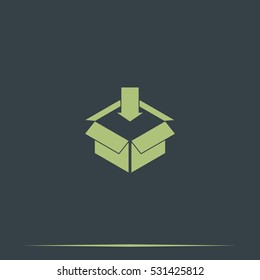 Open box icon.