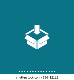Open box icon.