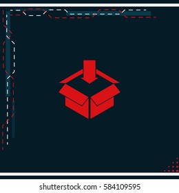 Open box icon.