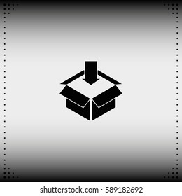 Open box icon.