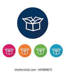 Open box icon.