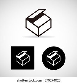 Open Box Icon Vector EPS10, Great for any use.