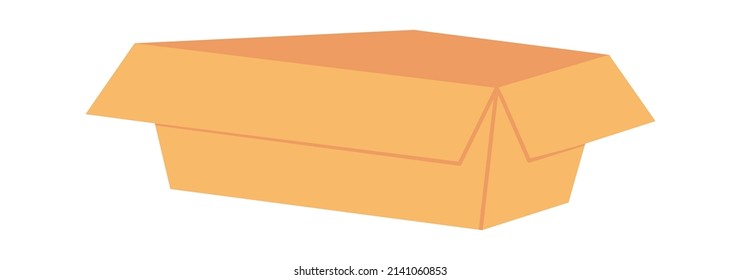 Open Box Icon. Vector illustration