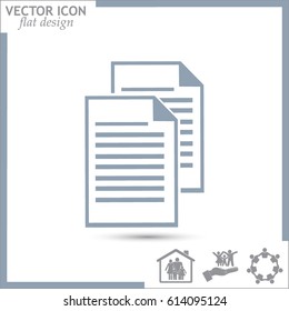 open box vector illustration. Flat design style